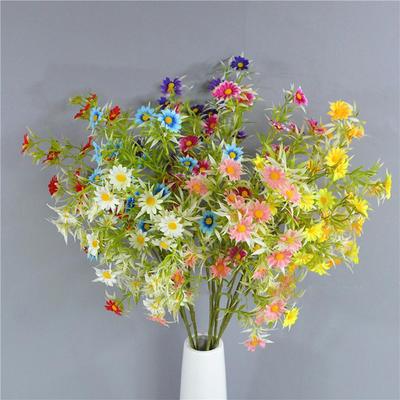 Hochwertige künstliche Hochzeitsblume mit kleinem Wildchrysanthemen-Design