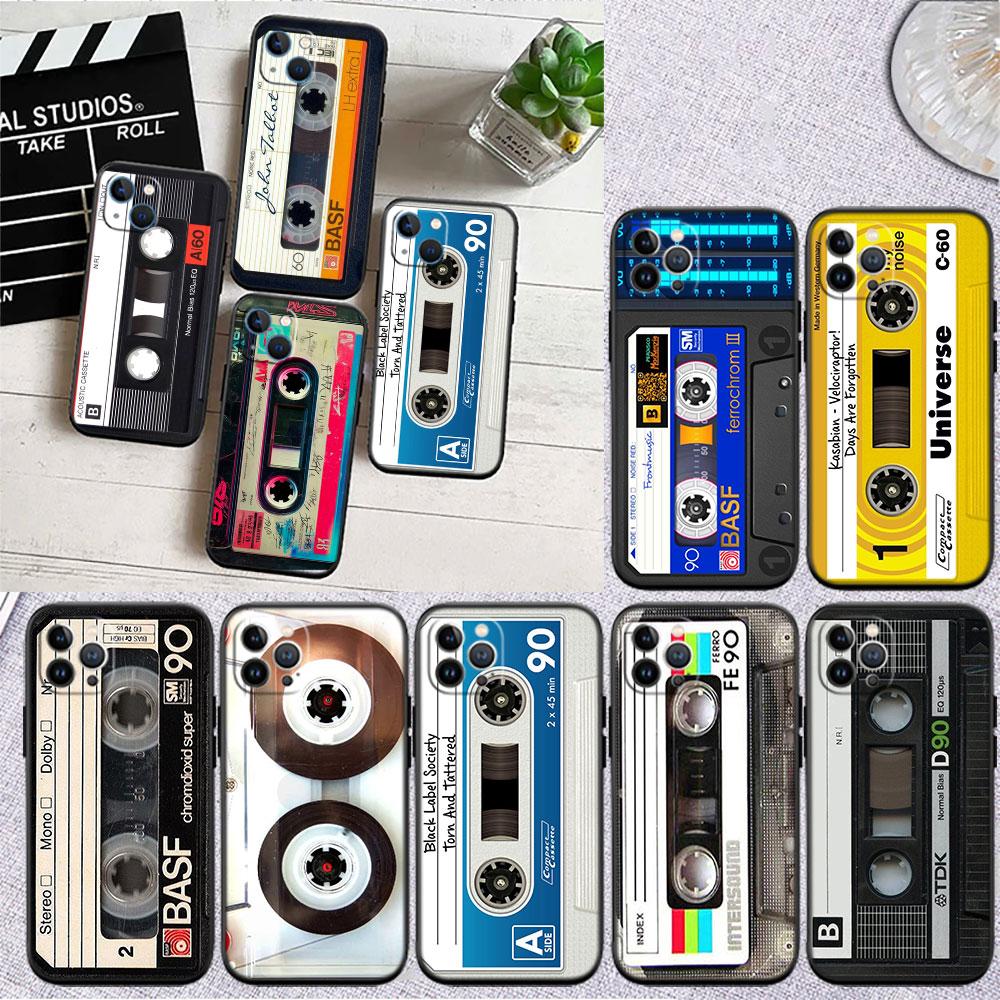 CJ26 Cassette Vintage Tape Phone Case for Motorola Edge 60 60s 70 G86 G56 G54 E14 G04S G45 G54 G64 S30 S50 X30 X40 X50 Ultra Pro