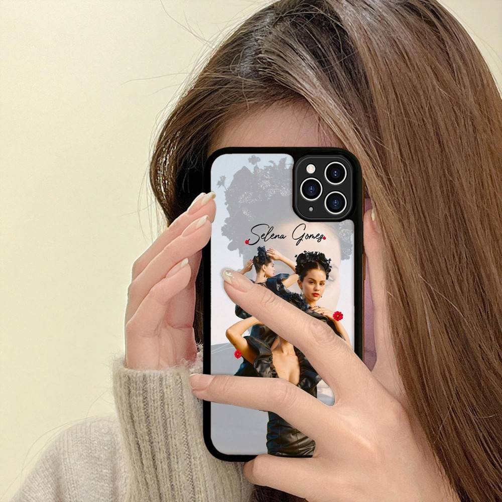 Selena Singer Gomez For IPhone 17 16 Pro Max Air 15 14 13 12 Mini Plus 11 Hard PC+TPU Phone Back Cover