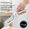 Stainless Steel Kitchen Scissors Cut Two-purpose Powerful Kitchen Shears Multifunctional Barbecue Cuts Removable Kitchen Tool