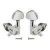 FLEOR 6PCS 3L3R Sealed Guitar Machine Heads Tuners Tuning Pegs Keys Chrome /Black