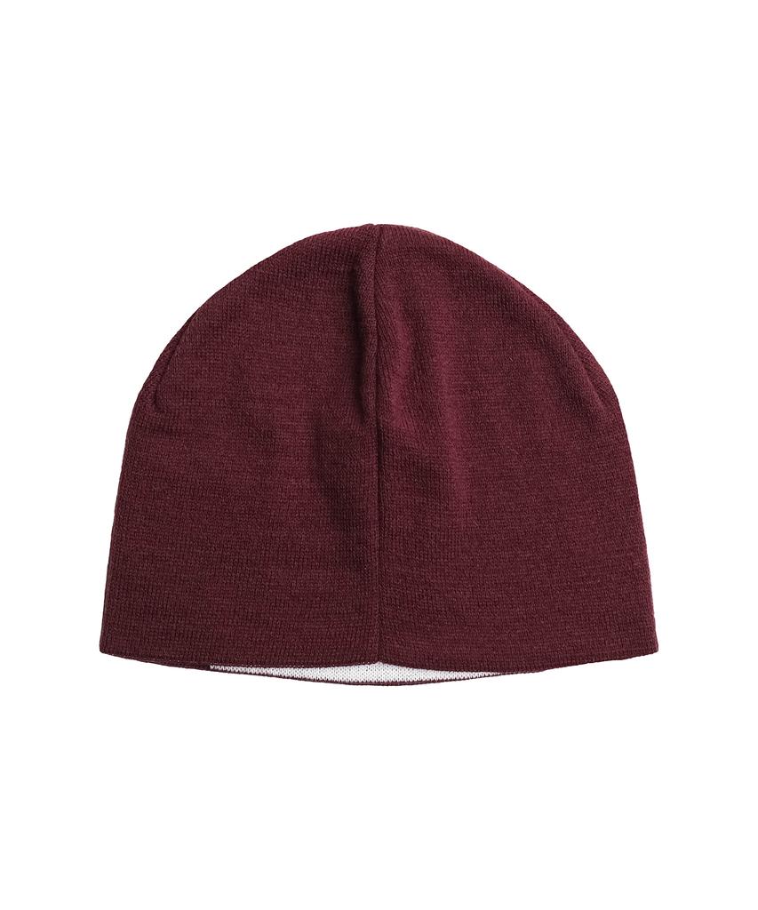 Diadeosaengchyueoli Entry Flat Logo Beanie (Wine)
