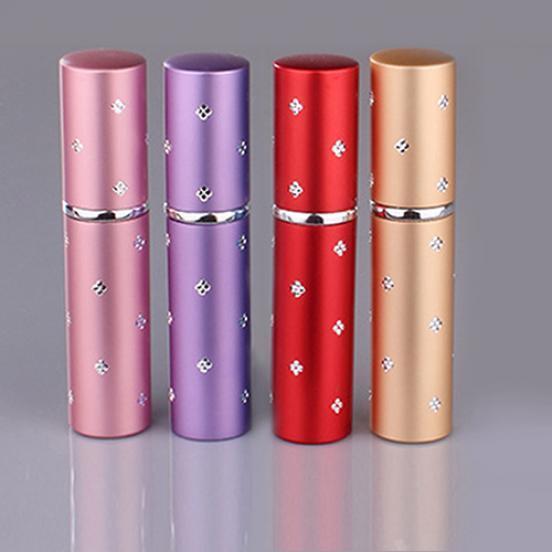 6ml Outdoor Travel Portable Refillable Perfume Atomizer Spray Empty Bottle Pump