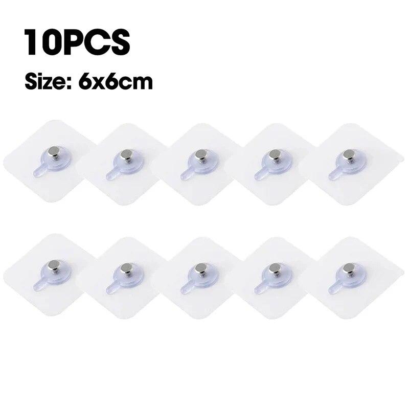 

10 шт. прочных самоклеящихся крючков для фоторамки, плаката, крючков без сверления, водонепроницаемых, прочных, для кухни, ванной комнаты, винтовых крючков