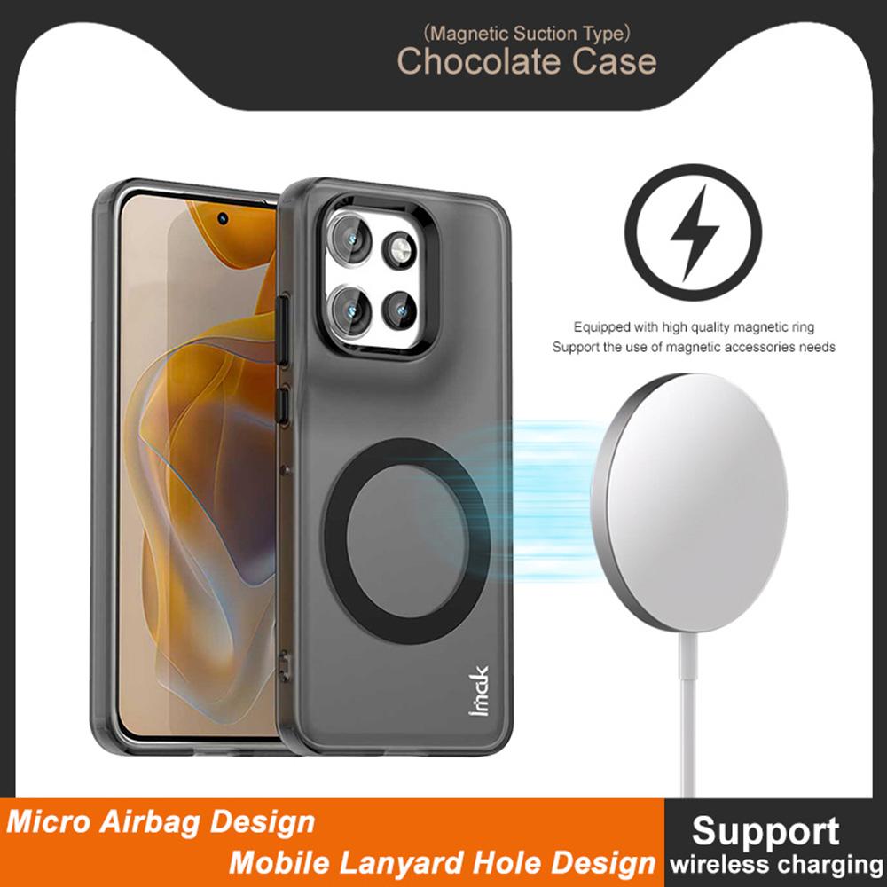 IMAK Phone Case For Motorola Moto S50 5G/Edge 50 Neo 5G/ThinkPhone 25 5G PC + TPU Protective Phone Back Cover Magnetic Case