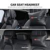 BBEI1 Car Logo Headrest Neck Support Seat Adjustable Neck Pillow Interior Accessories For KIA Cerato Soul Venga Forte Spectra Sedona