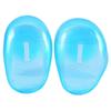 2pcs Blue Plastic Ear Protection Covers Full Coverage Anti Staining Lightweight Shields for Hair Salon Use