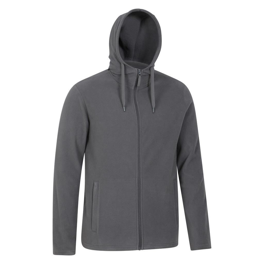 Mountain Warehouse Men's Camber Fleece Full Zip Hoodie