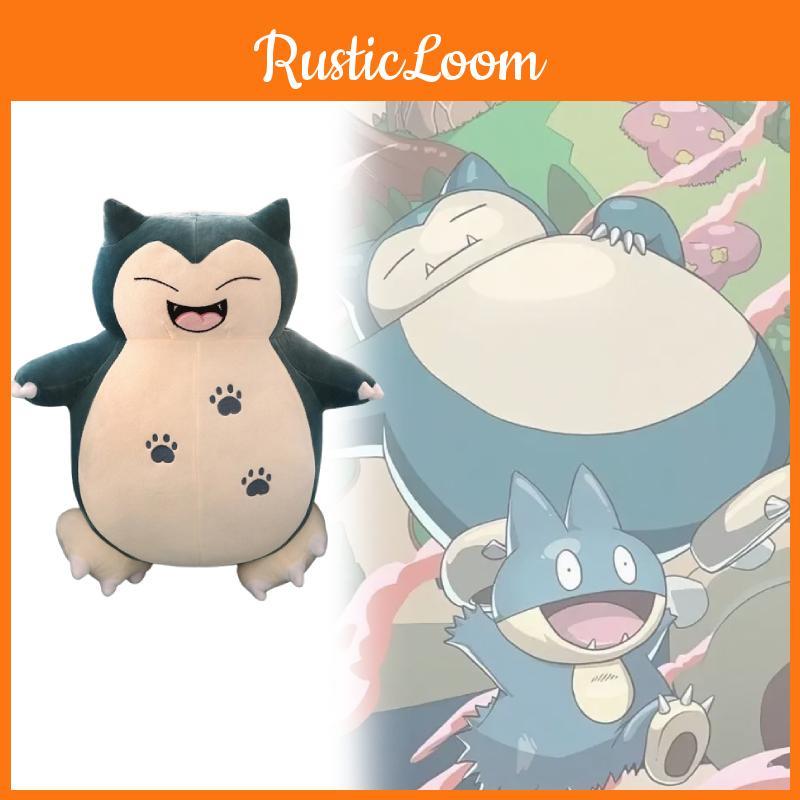 Pokmon Snorlax Plush Toy With Super Soft Crystal For Kid And Collectors