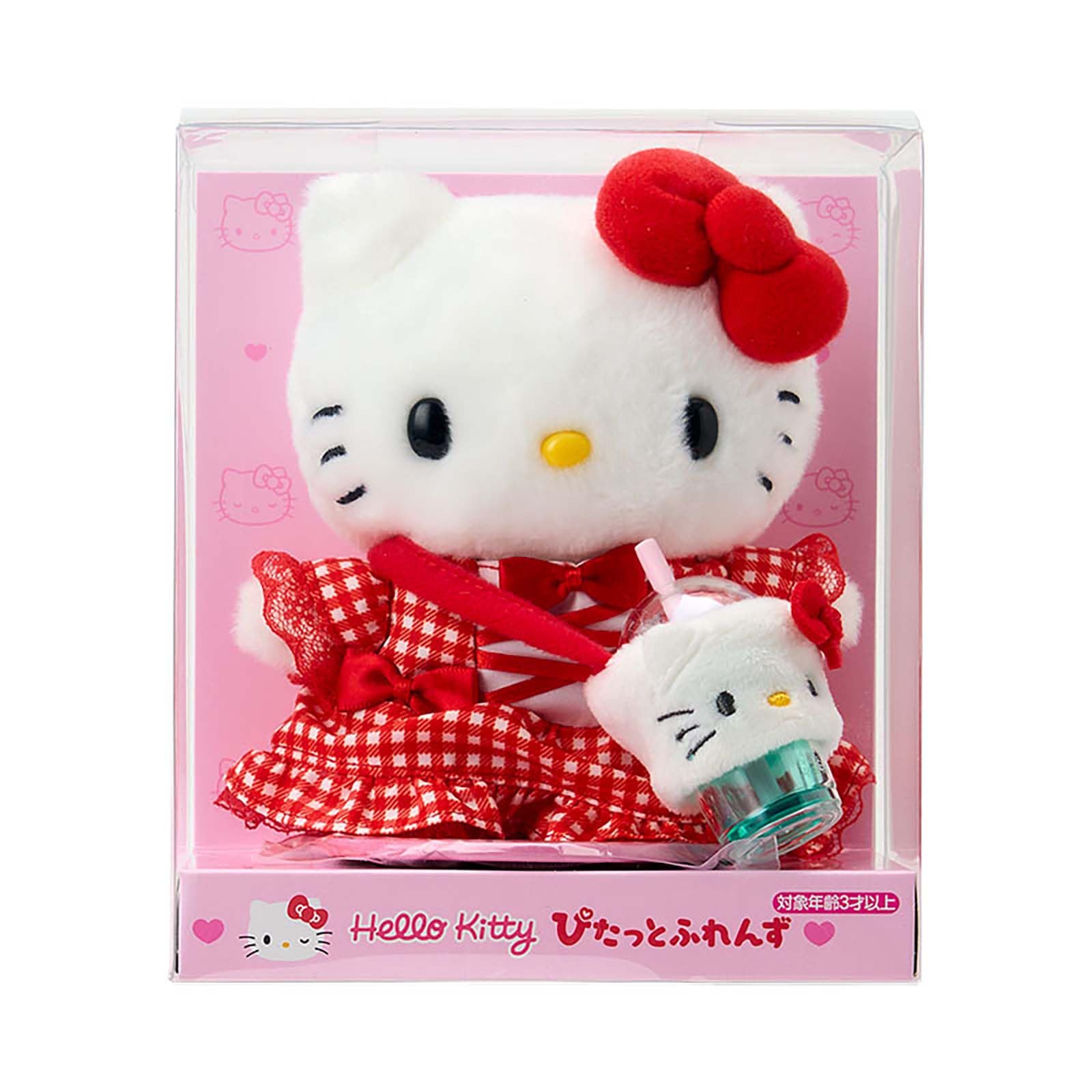 

Sanrio Starter Plush Doll Set Hello Ages 3 and 418102 (Pitatto Friends) Kitty, Up,