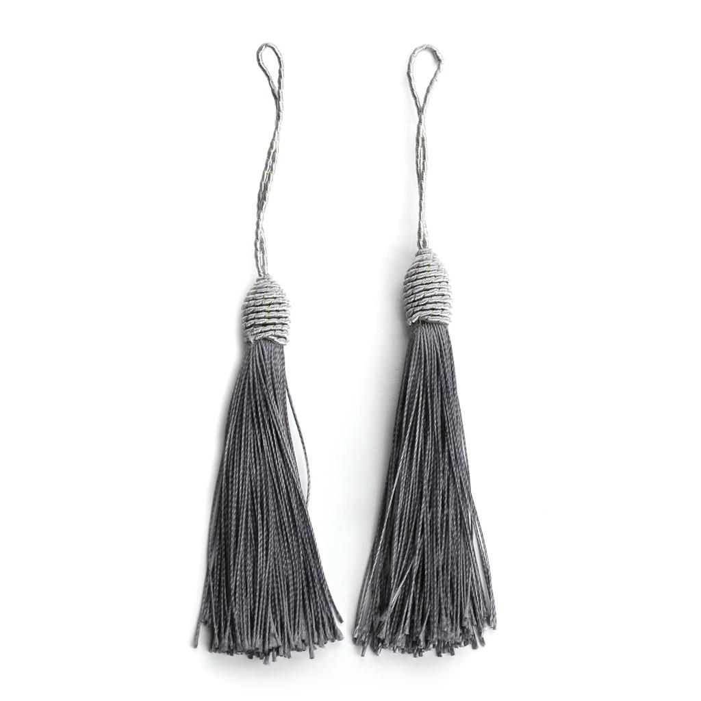 10pcs 15cm Polyester Tassels Pineapple Head Hanging Rope Bookmark Tassel Fringe For DIY Key Chain Earring Clothing Accessories