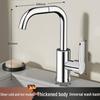 YIXI Kitchen Sink Faucet, Universal Swivel Mixer