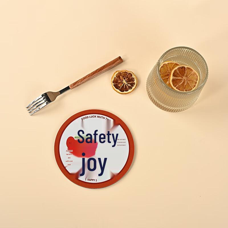 Cartoon PVC Coaster Set