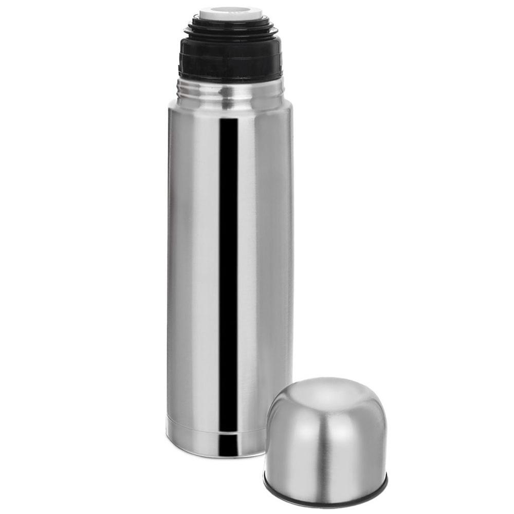 Termos Stalowy na Napoje Ciepłe Zimne z Automatycznym Korkiem Kubek 750 ml