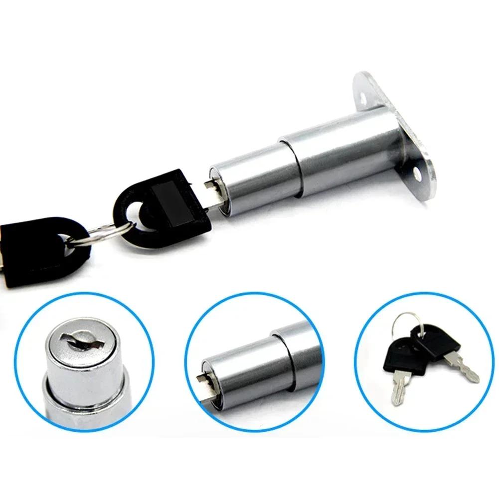 Sliding Door Window Locks With Keys Baby Child Safety Protection Antitheft Door Window Security Lock Cabinet Wardrobe Catches