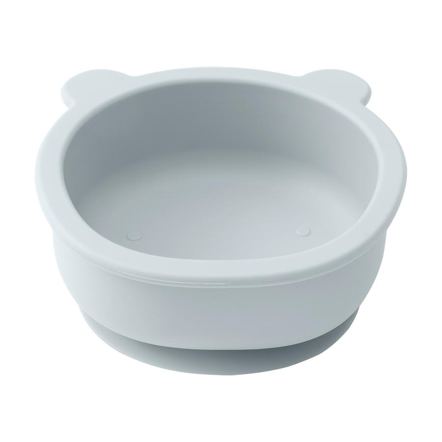 Color Kids Silicone Feeding Baby Tableware Cute Cartoon Bear Bowl Suction Feeding Bowl Toddle Training Dinner Dishes Baby Stuff