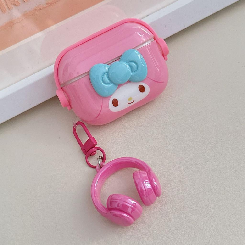 Creative Japanese and Korean rabbit suitable for airpodspro1/1 protective case pro1 wireless bluetooth 1/1 generation earphone case chain