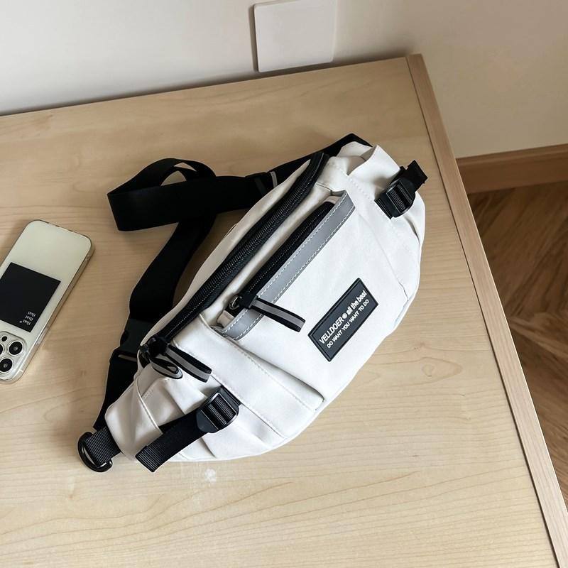 

Japanese Ins Chest Bag Harajuku Large Capacity Messenger Bag Men s Tide Brand Multifunctional Sports Motorcycle Small Bag Joker Pocket