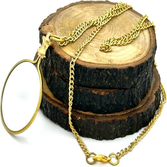 Lupa Steampunk Retro Regalo Monóculo de Bolsillo Disfraz Lupas de Bolsillo Hecho a Mano