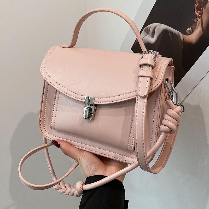 Premium texture small bag women's 2025 new spring and summer popular popular versatile messenger bag fashionable portable small square bag