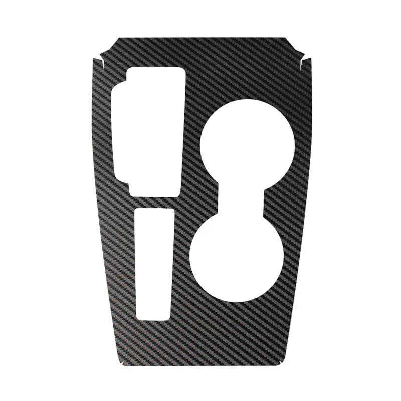 Car Interior Sticker Gear Box Protective Film For Honda Civic 11th Gen - Car Gear Panel Sticker Carbon Fiber Black