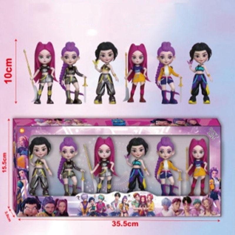 Новый набор подарочной коробки K-pop для группы Witch Hunting, фигурка ручной работы для офиса, рождественский подарок 10cm