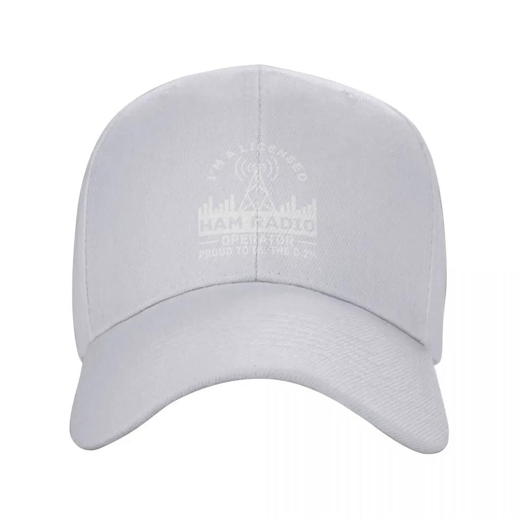 Custom Licensed Ham Radio Operato Baseball Cap for Unisex Women Breathable Dad Hat Outdoor Snapback Caps