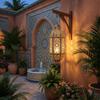 Metal Frame Metal Hollow Lantern Luxury Candle Lantern Wind Lamp Candle Holder  Living Room