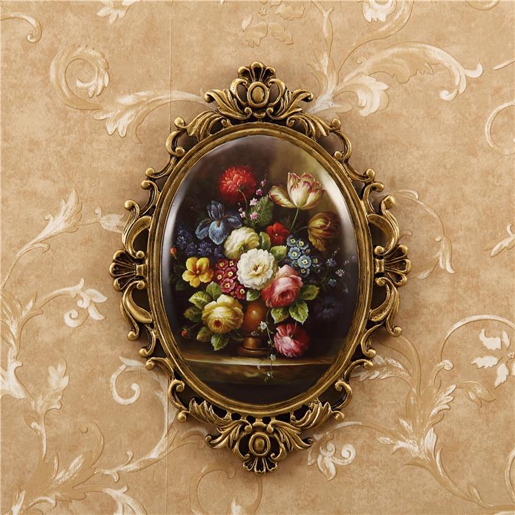 European Wall-Mounted Resin Wall Art Hanging Ornament