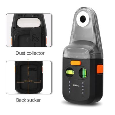 Drilling Dust Collector Wall-mounted 2 In 1 Spirit Level 1800mAh Multifunctional Plastic Vacuum Drill Dust Remover Cleaning Tools