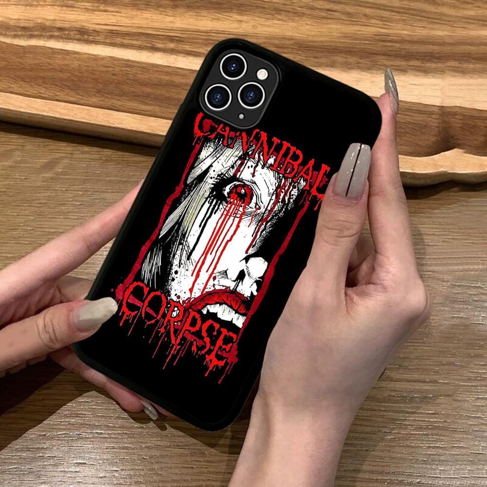 C-Cannibal C-Corpse Album Phone Case Silicone PC+TPU For For IPhone 11 12 13 14 15 16 Plus Pro Max Cover