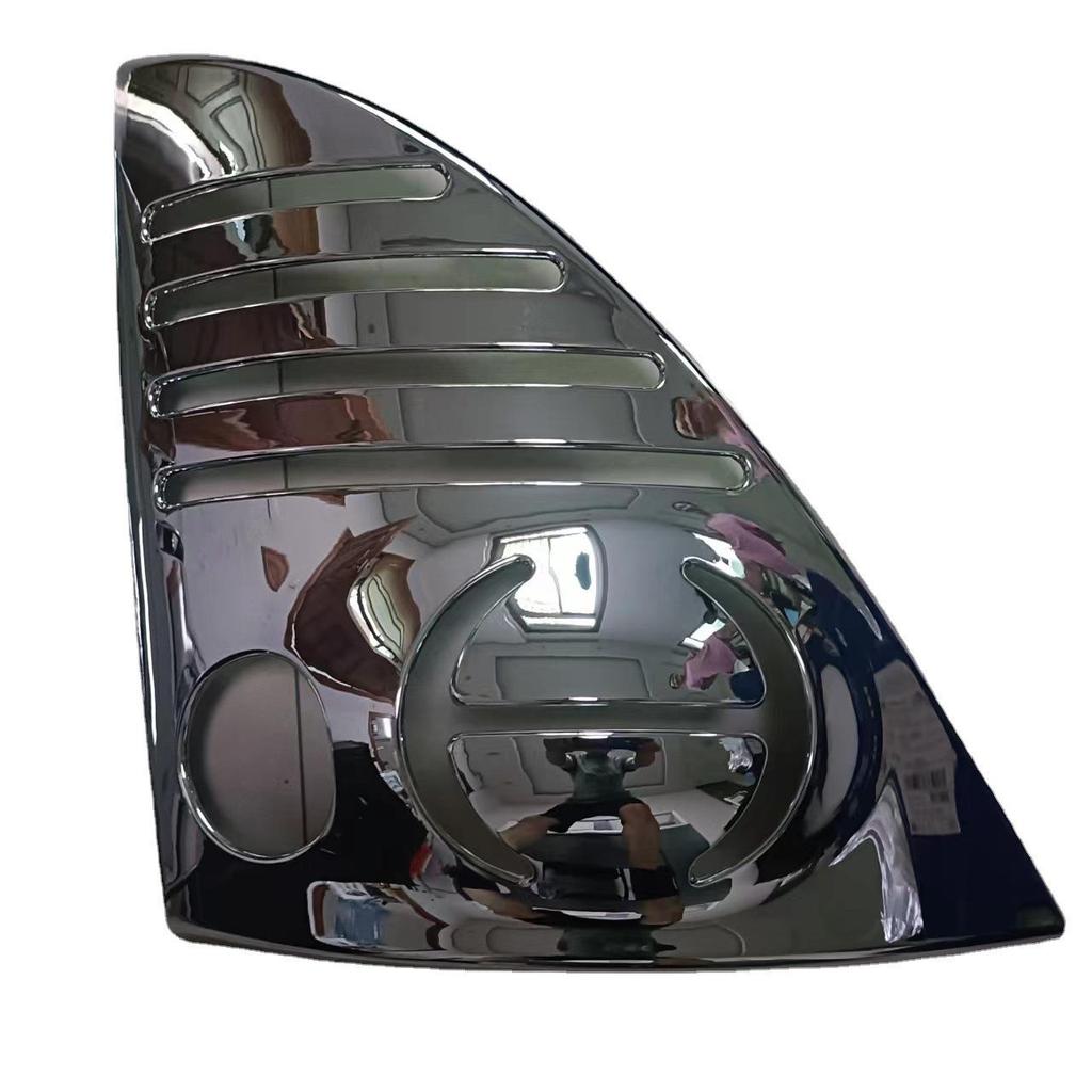 HINO500 Corner Light Eyebrow Frame with Turn Signal Sticker - Electroplated Car Accessory