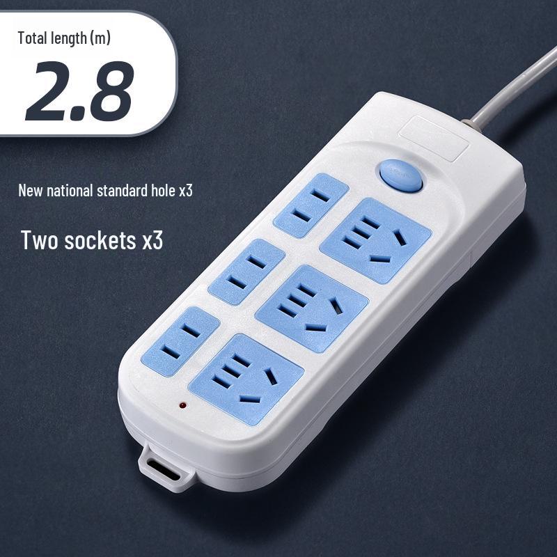 Smart Multi-Function High-Power Multi-Hole Wired Socket Converter