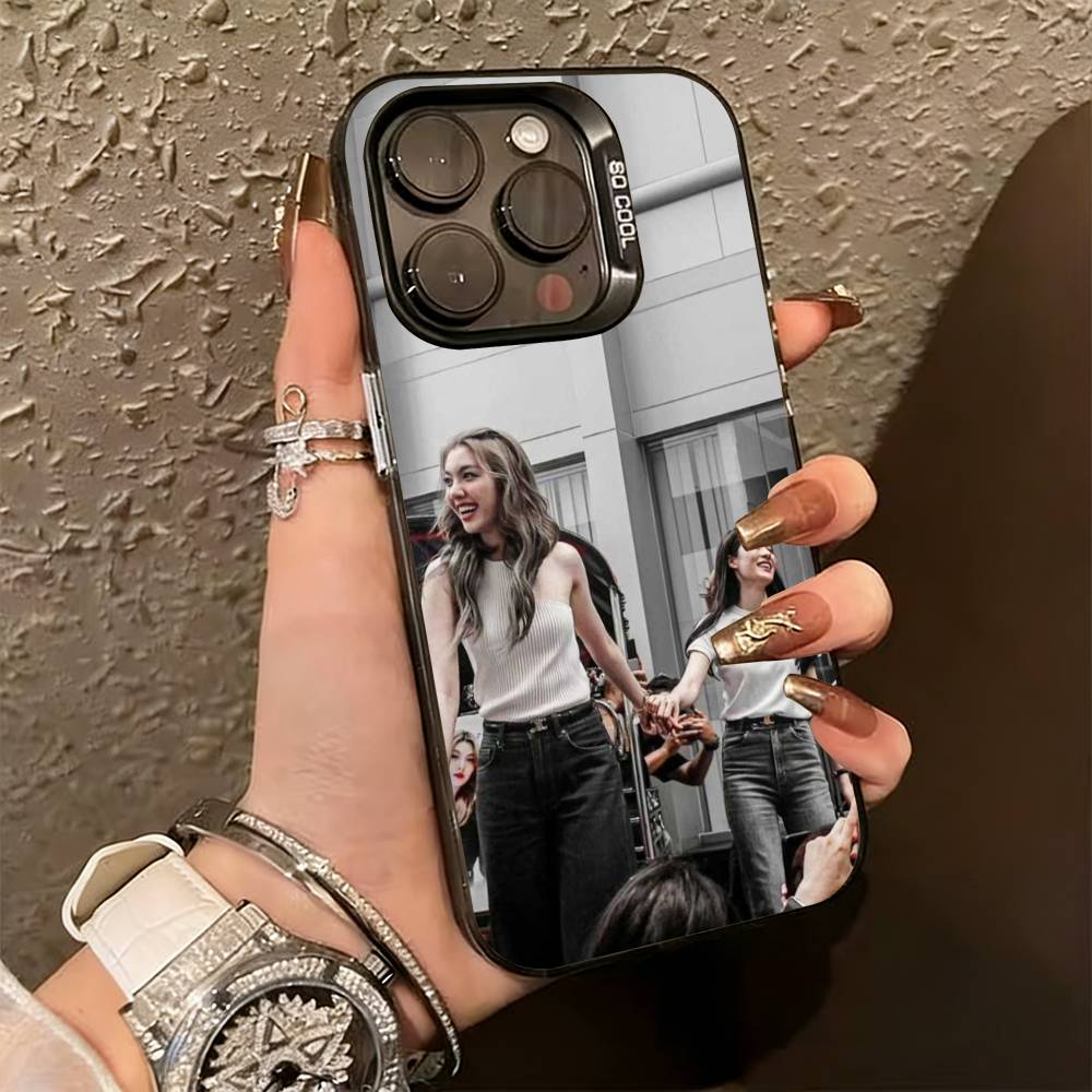 L-Lingling Kwong Actress Phone Case For iPhone 17,16,15,14,13,12,11 Plus,Pro Max,XS,Colored Silver Plated Inside Cover
