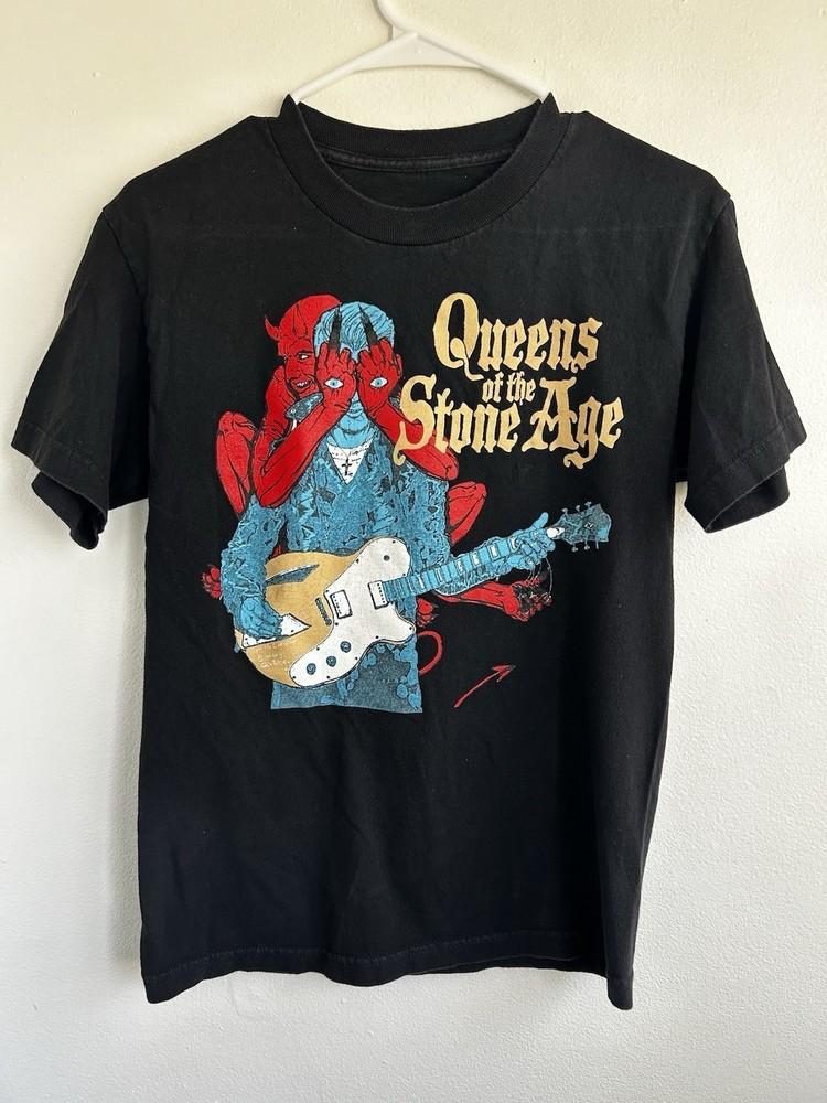 

Новий Популярний Queens Of The Stone Age Подарунок Для Шанувальників Чоловічий S-5XL Футболка TH156 Унісекс Футболка L