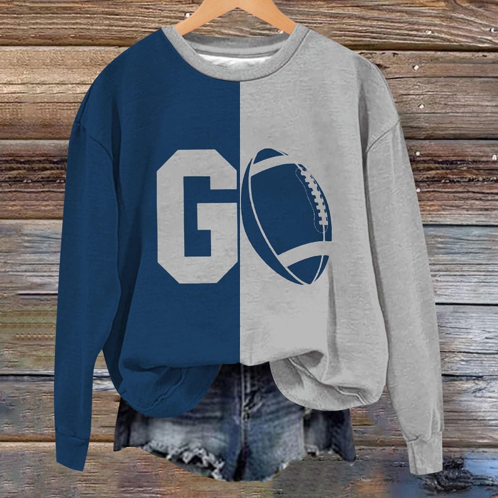 

Женская модная толстовка с длинным рукавом и круглым вырезом с принтом XL