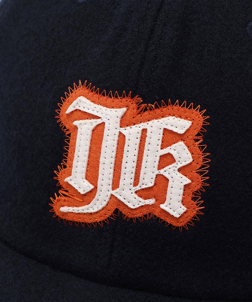 ISTKUNST Ik Blackletter Wool Cap_Navy(Ik2Dfmab26A)