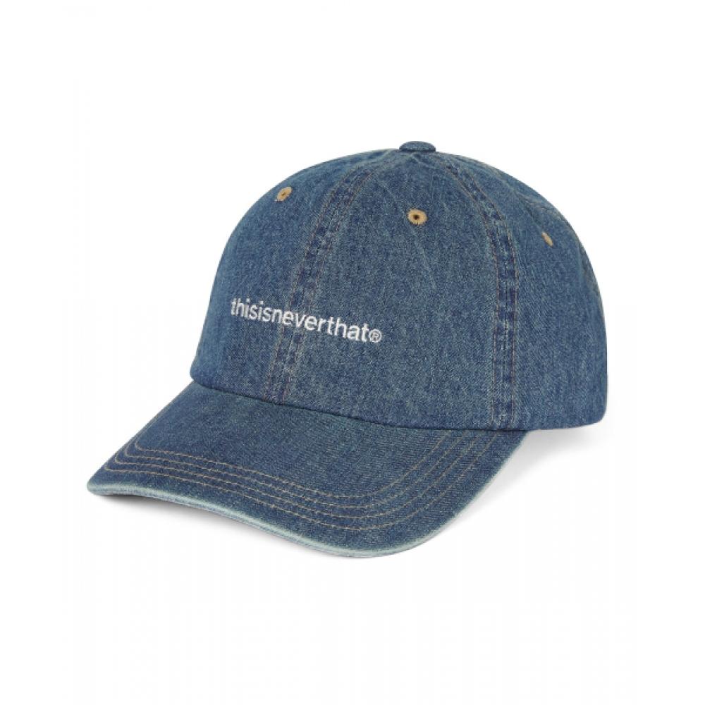 ThisisneverThaT Denim T Logo Cap Washed Blue F