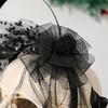 Punk Veer Garen Haarband Carnavals 1920s Dames Haarband Prom Feest Hoofddeksel