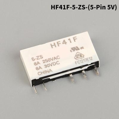 Hf41F-24-Zs Hf41F-12-Zs Hf41F-5-Zs Hf41F-5-Hs Hf41F-12-Hs Hf41F-24-Hs Endüstriyel Röle Subminyatür Güç Rölesi 41F Hf41F