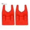 1 Pair Silicone Bucket Fishing Rod Holder Portable Lightweight Non-slip U-shaped Clamp-on Lure Container Bucket Fishing Pole Rest Rack Raft Fishing