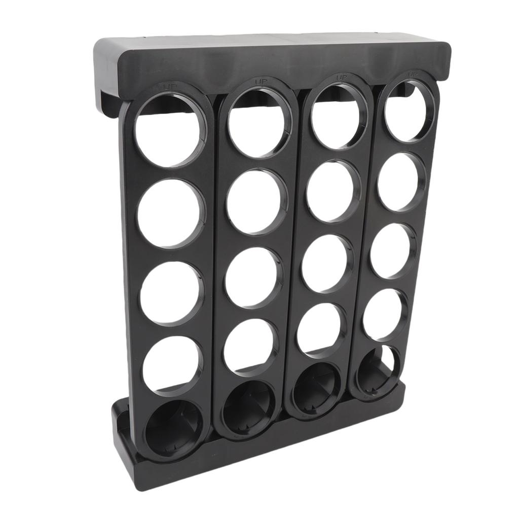 Coffee Capsules Holder Wall Mount Adhesive Storage Rack Coffee Pod Organizer for Kitchen Dormitory