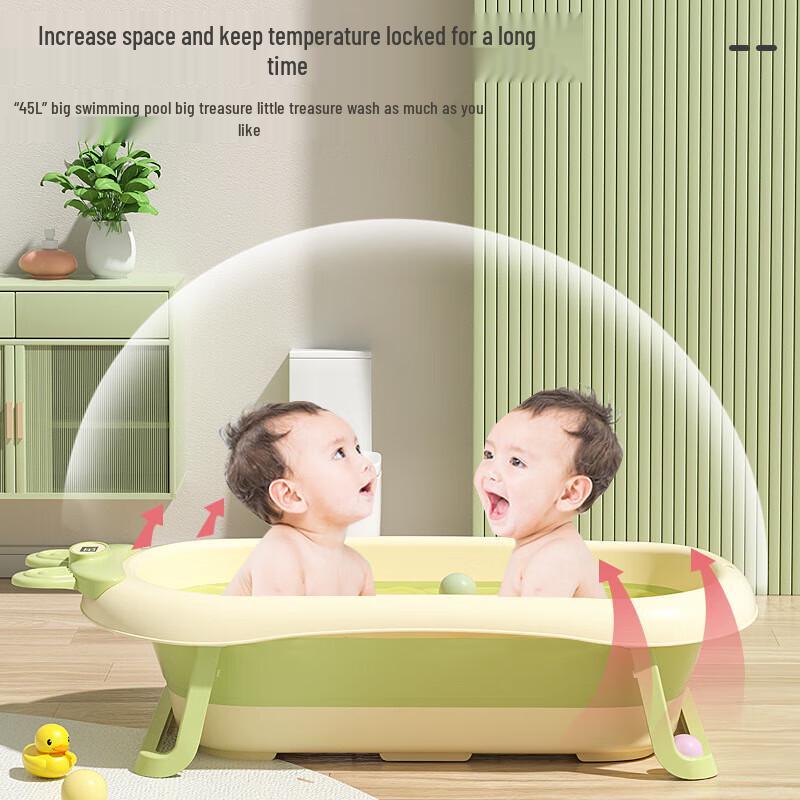 JINGRUIXIANG Foldable Baby Bathtub