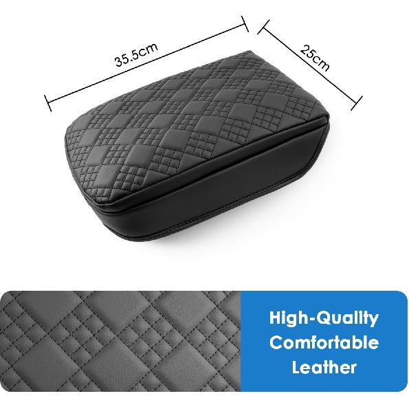 2024 2025 2026 Traverse Center Console Cover for Chevrolet Traverse (LS/LT/Z71/High Country/RS), Cushion &Comfy Leather Armrest Cover 2026 2025 Chevy