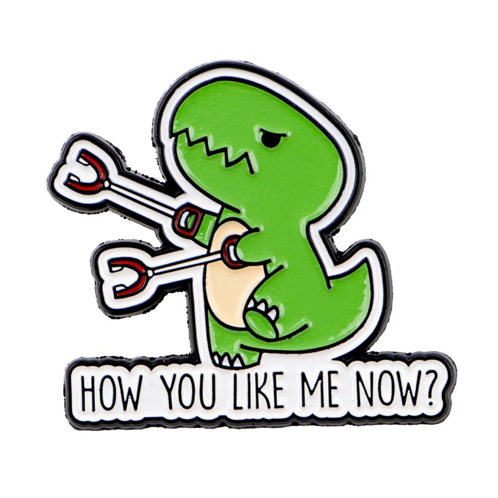 Funny Quotes Enamel Pins Cartoon Animals Goose Cat Brooch Lapel Pin Badge on Backpack Clothing Accessories Fashion Jewelry Gifts