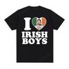 Ich liebe irische Jungs Niall Horan Grafik T-Shirt Unisex Mode Hohe Qualität Baumwolle T-Shirts Sommer Unisex Lässig Übergroßes T-Shirt