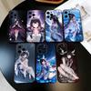 G-Genshin l-Impact Girl C-columbina-gic Phone Case For iPhone 17, 16,15,14,13,12,11 Plus,Pro Max, Others Soft Black Cover
