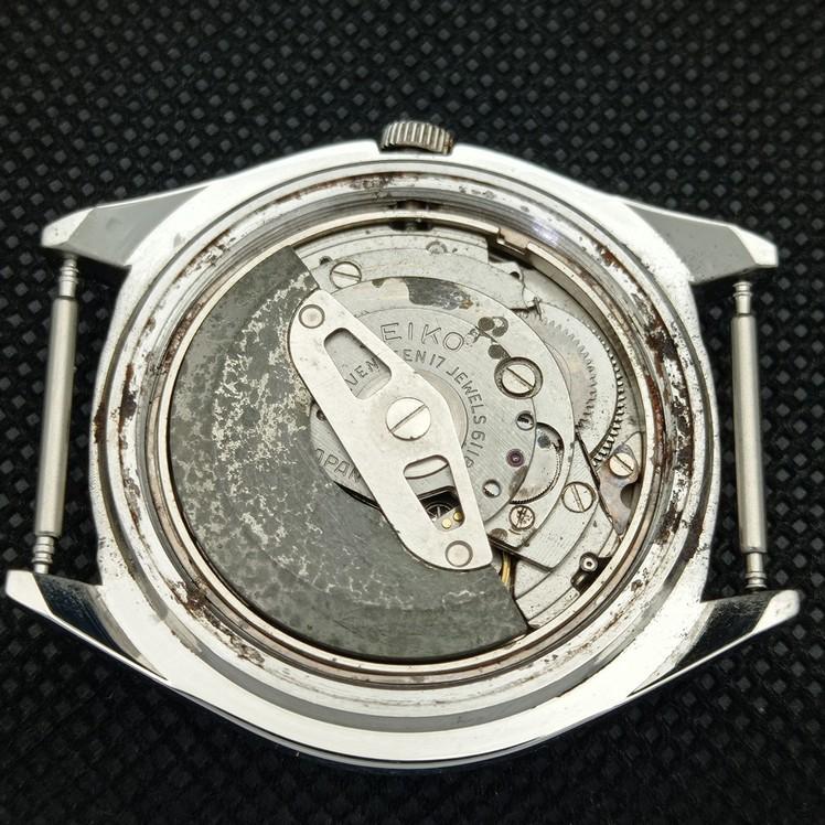 USED VINTAGE SEIKO AUTOMATIC 6118 JAPAN MENS ORIGINAL DIAL WATCH 621d-a415715-2 SKU621d-a415715