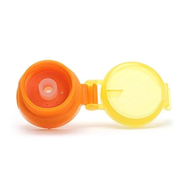 Capac din paie pentru sticla de apa Beberac, portocaliu, 2 buc.