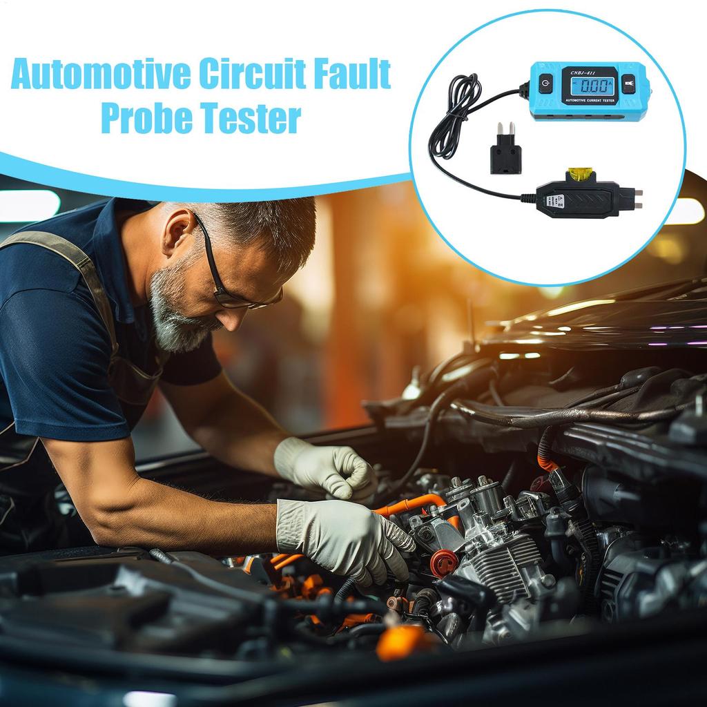 Automotive Short Circuit Finder High Precision Portable Current Detector Automotive Fault Probe Tester for Professional Repair